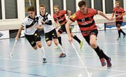 Niklas Hess erzielt das 4:1 für den UHC Herisau. (Bild: MC)