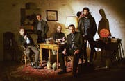 Samuel Näf, Reto Stump, Orlando De Toffol, Gion Stump und Claudio Weder (v.l.) sind Gion Stump & The Lighthouse Project. (Bild: PD/Justine Klaiber)
