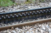 Die letzten Tage? Mit dem Bau eines Tunnels wäre die Zahnradstrecke der Appenzeller Bahnen an der Ruckhalde Geschichte. (Bilder: Odilia Hiller)