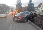 Der Unfallwagen. (Bild: Kapo TG)