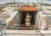 Bohrloch «St. Gallen GT-1»: Gasförderung aus einer Tiefe von 4450 Metern ist hier wirtschaftlich nicht sinnvoll, wie ein Postulatsbericht jetzt zeigt. (Bild: Urs Bucher)