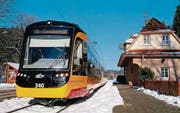 Eine Stadtbahn des Typs Citylink von Stadler Rail und Vossloh Kiepe. (Bild: pd)