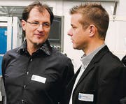 Diskutierten: Borut Gracej (links) und Patrik Bryner.