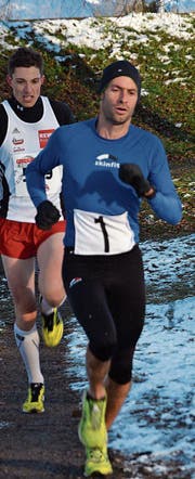 Mathias Nüesch (vorne) ist einer der beiden Favoriten auf den Gesamtsieg. (Bild: Archiv/rj)