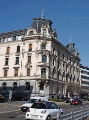 Das Haus Washington am Anfang der Rosenbergstrasse. (Bild: Manuel Roth)