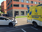 Blick auf die Unfallstelle. (Bild: Adrian Lemmenmeier)