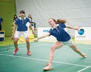 Jenjira Stadelmann (links) und Aline Müller ist im Doppel einiges zuzutrauen. (Bild: Ralph Ribi)