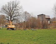 Nach der Neugestaltung des gesamten Geländes wird das betroffene Gebiet unter Schutz gestellt, es gilt als national wichtiges Amphibien-Laichgebiet. (Bild: gk)