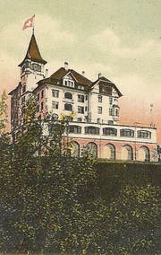 Der «Scheffelstein» wurde 1904 als Restaurant und Hotel erbaut.