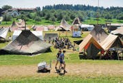 Die Kinder, die den Unfall miterlebten, sind wieder in den normalen Lagerbetrieb eingegliedert worden. (Bild: Hanspeter Schiess)