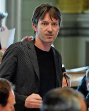 Etrit Hasler und Mike Egger setzen sich für eine Amtszeitbeschränkung ein. Beide gehören dem Kantonsrat seit 2012 an. (Bilder: Regina Kühne)