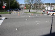 Beim Unfall kam es lediglich zu Blechschaden.