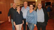 Der Bazenheider Kirchenverwaltungsrat (von links): Markus Frick, Silvia Scherrer, Joseph Koch (Präsident), Nicole Ott und Köbi Helg. (Bild: Beat Lanzendorfer)