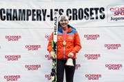 Fuhr international aufs Podest: Aline Höpli, Skiclub Gossau. (Bild: PD)