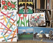 Über 2200 Bilder des verstorbenen Künstlers hat der Kulturverein Widnau katalogisiert. (Bild: mia)