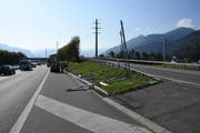 Nach angaben der Kantonspolizei St.Gallen erlitt ein 57-jähriger Mann am Freitag auf der Autobahn A13 ein Schwächeanfall und krachte bei Bad Ragaz in die Ausfahrtstafel. (Bild: pd)