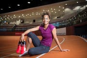 Die Leichtathletin Salomé Kora ist eine der sechs Einzelkandidaten. Sie trainierte früher bei LAG Gossau. (Bild: Ralph Ribi)