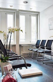 Blick in das neue Wartezimmer der gynäkologischen Klinik. (Bild: PD)