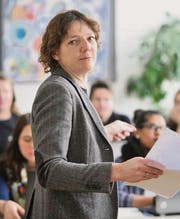 Projektleiterin Renée Lechner. (Bild: Hanspeter Schiess)