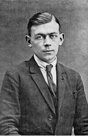 Der Liebhaber… Friedrich Glauser um 1920.