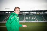 Ein Münchner in der AFG Arena: Gianluca Gaudino. (Bild: Ralph Ribi)