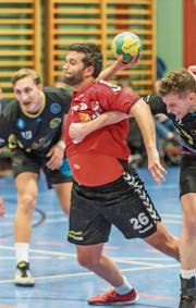 Fides-Kreisläufer Tobias Lieberherr: zwei Tore in Uster. (Bild: Hanspeter Schiess)