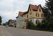 Das Freudenhaus an der Bischofszellerstrasse in Arnegg ist bereits wieder Geschichte. (Bild: Manuela Bruhin)