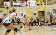 Volley Toggenburg hat am Sonntag den Kampf gegen Steinhausen gewonnen und hält dadurch Kontakt mit Leader Luzern. (Bild: Reinhard Kolb)