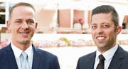 Sie leiten ab sofort das Hotel Uzwil: Thorben Beck (links) und René Meier. (Bild: pd)