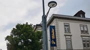 Auch die Lampen in der Fussgängerzone fielen aus. (Bild: Philipp Haag)