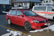 Der gestohlene Wagen. (Bild: Kapo SG)