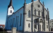 Die 145 Jahre alte Oberegger Kirche gehört zu den markanten und vielfach bewunderten Bauwerken der Region. (Bild: Peter Eggenberger)