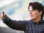 AUSGABE: 03.05.2016-REGSPO / Fussball NLA Frauen - FC St. Gallen gegen FC Staad: Staad Trainerin Sissy Raith (Bild: Urs Bucher (Urs Bucher))
