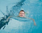 St. Gallen - Gallusfisch Schüler Schwimmen Wettschwimmen (Bild: (Ralph Ribi))
