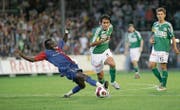 Marcos Gelabert war für die gegnerischen Spieler oft kaum zu stoppen. (Bild: Ralph Ribi (Espenmoos, 25. Juli 2007))