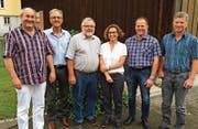 Pfarrer Josef Manser, Bütschwil-Ganterschwil; Werner Steiger, Lütisburg; Robert Näf, Mosnang; Katrin Keller-Breitenmoser, Bütschwil-Ganterschwil; Andreas Bamert, Mühlrüti, sowie Edwin Kuhn, Libingen. (Bild: PD)