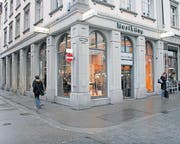 Der frühere Musik Hug an der Ecke Spital-/Marktgasse. (Bild: David Gadze)