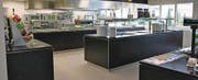 Ein Blick in das neue, moderne Personalrestaurant.
