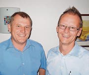 Wollen kandidieren: Felix Bischofberger aus Altenrhein (links, bisher) und Werner Reifler aus Thal (neu). (Bild: pd)