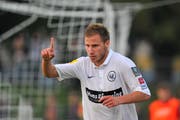 Dzengis Cavusevic schiesst in der nächsten Saison für St.Gallen die Tore. (Bild: Urs Bucher)