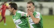 Marco Aratore bleibt bis mindestens Ende 2019 beim FC St.Gallen. (Bild: pd)