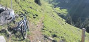 An der Veranstaltung «alpsteinbike.ch» darf man hier mit dem Velo nicht durchfahren, sonst schon. (Bild: Christiana Sutter)