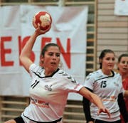 Lea Gehrig bei einem gelungenen Abschlussversuch. (Bild: Walter Kühne)