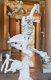 In der Ausstellung sind unter anderem Figuren von Martin Disler zu sehen. (Bild: Hanspeter Schiess)
