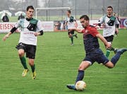 Aktivposten im Rheinecker Spiel: Lendim Ibrahimi. (Bild: Remo Zollinger)