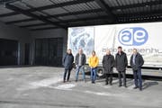 Die Vereinsmitglieder: (von links) Ueli Weber, Präsident Luzian Liebich, Lisa Bächler, Christian Spoerlé, Robin Alder und Pascal Rentzmann. (Bild: Sabine Schmid)