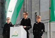Das «International Institut for Political Murder» von Milo Rau in St. Gallen ist nun wieder Geschichte. (Bild: pd)