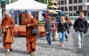 Auch der Buddhismus war in Altstätten vertreten. (Bild: René Jann / mehr Bilder auf rheintaler.ch/bilderstrecken)
