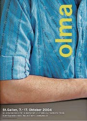 Das Olma-Plakat 2004 von Carol Pfenniger. (Bild: PD)