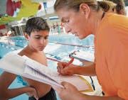 St. Gallen - Gallusfisch Schüler Schwimmen Wettschwimmen (Bild: (Ralph Ribi))